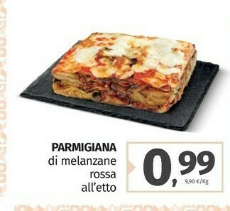 Pam Parmigiana Di Melanzane Rossa offerta