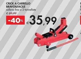 Bennet CRICK A CARRELLO BRAVO&FACILE offerta