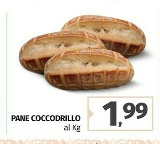 Pam Pane Coccodrillo offerta