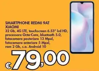 Bennet SMARTPHONE REDMI 9AT XIAOMI offerta