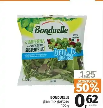 Pam Bonduelle Gran Mix Gustoso 100 G(ml) offerta