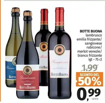 Pam Botte Buona - Lambrusco 750 G(ml) offerta
