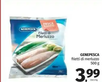 Pam Genepesca Filetti Di Merluzzo 500 G offerta