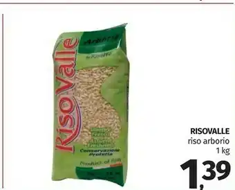 Pam Risovalle Riso Arborio 1000 G offerta