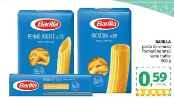 Pam Barilla Pasta D Semola offerta