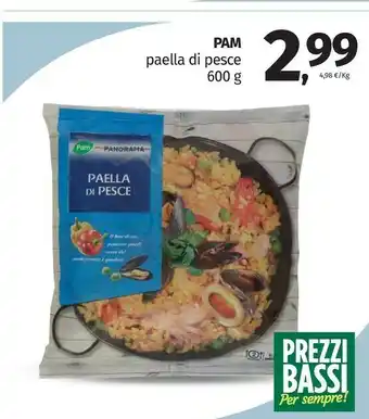 Pam Pam & Panorama - Paella Di Pesce 600 G(ml) offerta