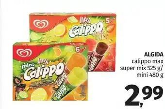Pam Algida Max Calippo Super Mix 525 G(ml) offerta
