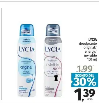 Pam Lycia Star Deodorante Original offerta