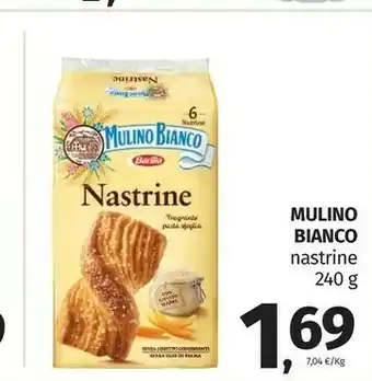 Pam Mulino Bianco Nastrine 240 G(ml) offerta