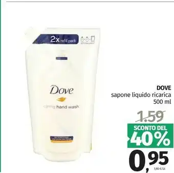 Pam Dove Sapone Liquido Ricarica offerta