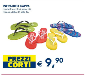 Esselunga INFRADITO KAPPA modelli e colori assortiti, misura dalla 35 alla 46 offerta