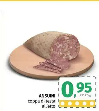 Negroni Ansuini Coppa Di Testa