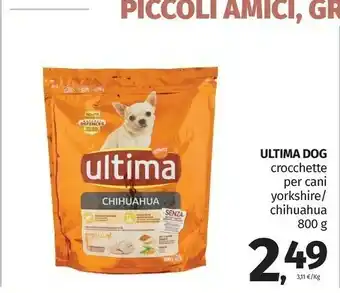 Pam Ultima Crocchette Per Cani Chihuahua 800 G offerta