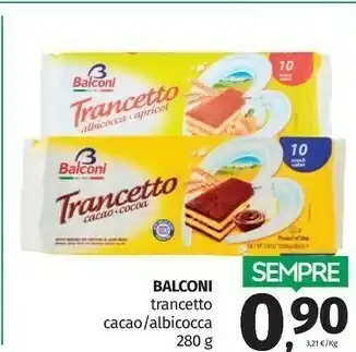 Balconi Trancetto Cacao 280 G(ml)