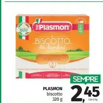 Pam Plasmon Biscotto Al Cacao offerta