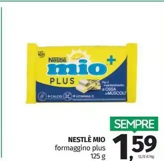Pam Nestlè Formaggino Mio offerta