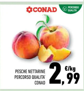 Conad PESCHE NETTARINE PERCORSO QUALITA' CONAD offerta