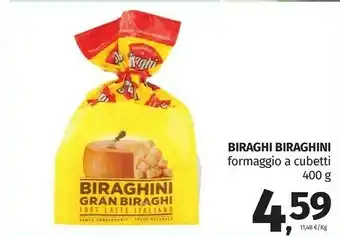 Pam Gran biraghi Biraghini 100% Latte Italiano 400 G(ml) offerta