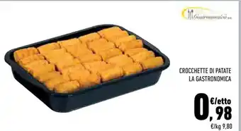 Conad CROCCHETTE DI PATATE LA GASTRONOMICA offerta