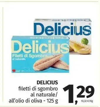 Pam Delicius Filetti Di Sgombro Al Naturale offerta