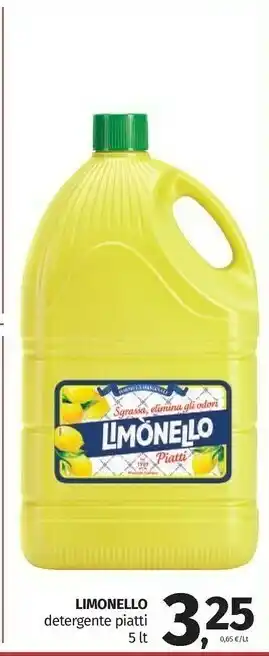 Pam Limonella Detergente Piatti offerta