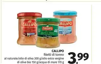 Pam Callipo Filetti Di Tonno offerta