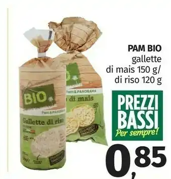 Pam Pam Bio - Gallette Di Mais 150 G offerta