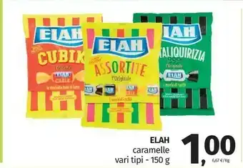 Pam Elah Caramelle 150 G offerta