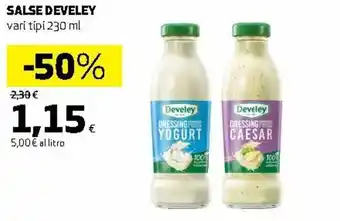 Ipercoop Develey Salse 230ml offerta