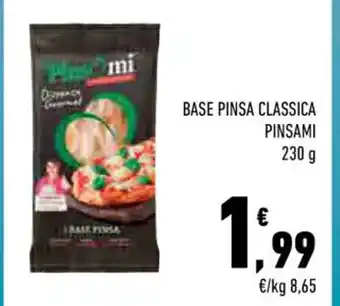 Conad BASE PINSA CLASSICA PINSAMI 230g offerta