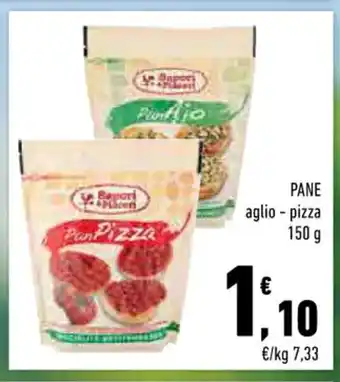 Conad PANE aglio - pizza 150g offerta