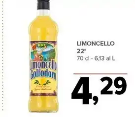 Todis Golfodoro limoncello 22 offerta