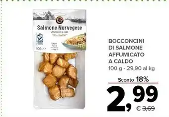 Todis The icelander bocconcini di salmone affumicato a caldo offerta