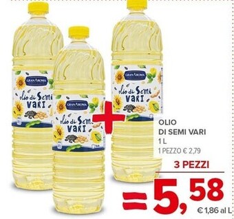 Todis Olio di semi vari offerta