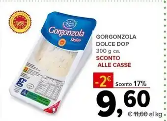 Todis Colle maggio gorgonzola dolce dop offerta