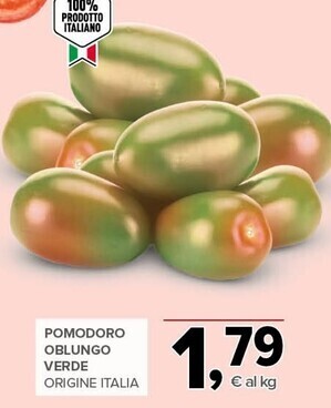 Todis Pomodoro oblungo verde offerta