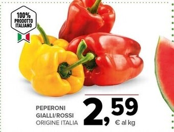 Todis Peperoni gialli / rossi offerta