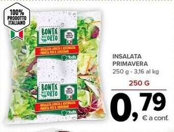 Todis Bontà dell'orto insalata primavera offerta