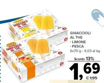 Todis Ghiaccioli al the - limone offerta