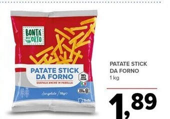 Todis Patate stick da forno offerta