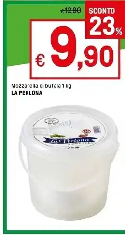 Iper La Grande La perlona - mozzarella di bufala offerta