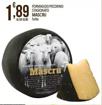 Iper Nonna Isa Mascru - formaggio pecorino stagionato offerta