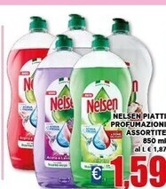 Vivo Supermercati Nelsen piatti profumazioni assortite 850 ml offerta