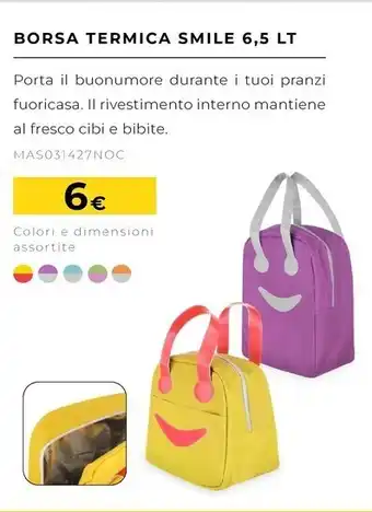 Borse termica smile 6,5 lt