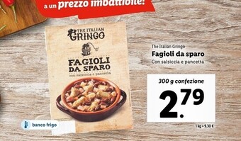 Lidl The italian gringo fagioli da sparo offerta