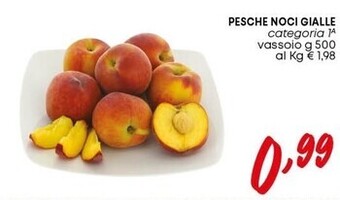 Pam Pesche noci gialle offerta