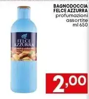 Pam Felce azzurra bagnodoccia offerta