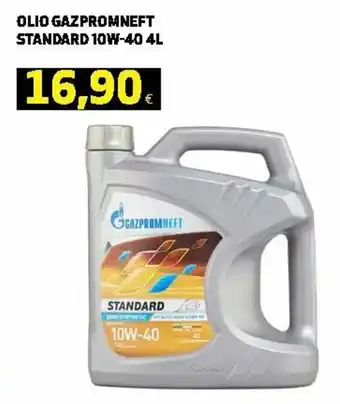 Ipercoop Gazpromneft Standard Olio 10W-40 4l offerta
