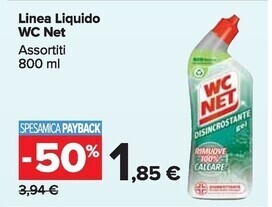 Carrefour Market Wc net linea liquido offerta