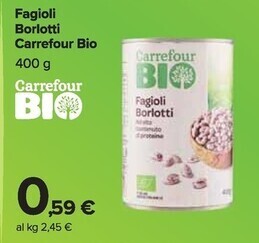 Carrefour Market Carrefour fagioli borlotti offerta